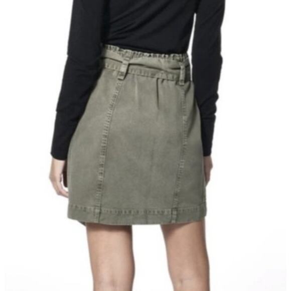 Young Fabulous & Broke Kace Denim High Waisted Paperbag Skirt Medium NWOT - Picture 9 of 9